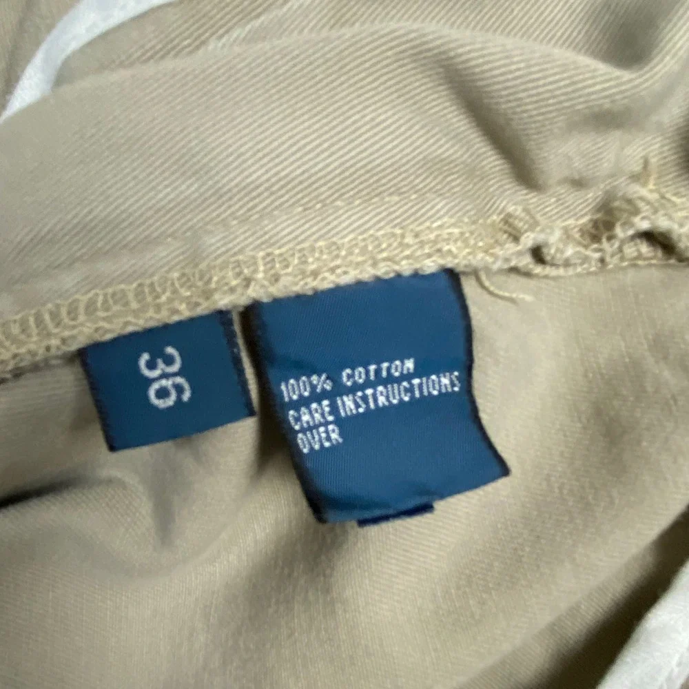 Polo Ralph Lauren Prospect Shorts Mens 36 Tan Khaki Classic Chino Cotton Vintage